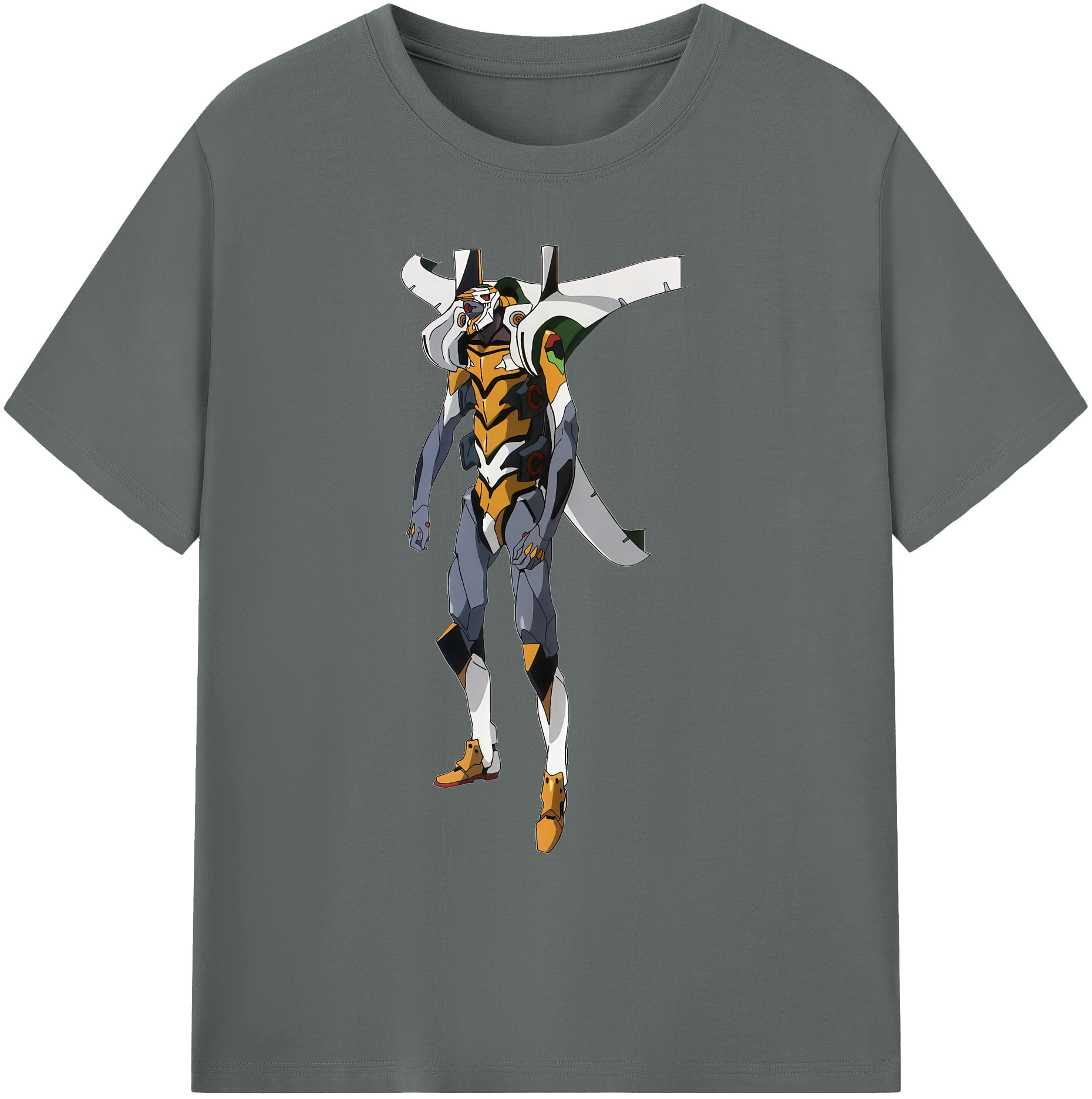 （画像用） EVA 新世紀エヴァンゲリオン 綿100％ メンズ半袖Tシャツ｜肌触りやわらか＆通気性